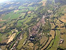 Photo aérienne de Cordes-sur-Ciel.