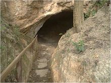 Cueva de yeso.