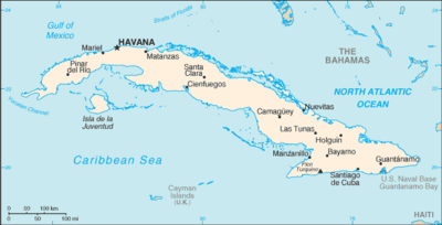 International Airports In Cuba Map List of airports in Cuba   Wikipedia