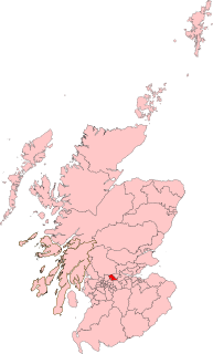 Cumbernauld and Kilsyth (UK Parliament constituency) Parliamentary constituency in the United Kingdom, 1983–2005