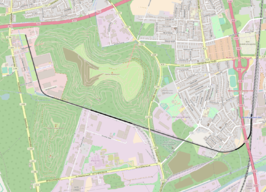 Spoorlijn Recklinghausen Süd - Zeche Ewald op de kaart