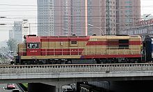 DF7G auf der Lianhua-Brücke, Peking