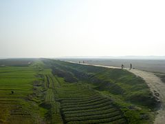 북한의 농경 풍경