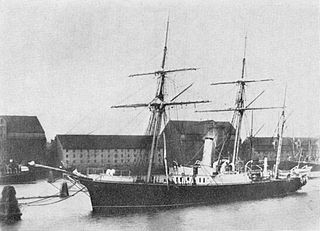 HDMS <i>Fylla</i> Danish steam ironclad