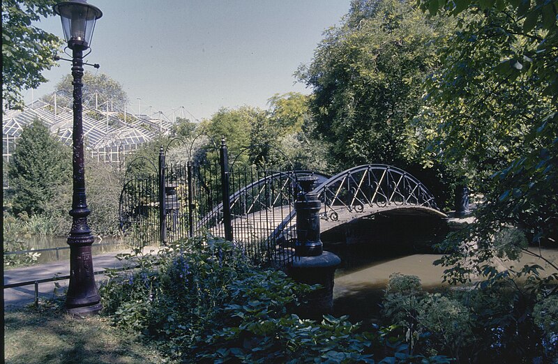 File:De ijzeren brug van het Hortusplantsoen naar de Hortus Botanicus - Amsterdam - 20358024 - RCE.jpg