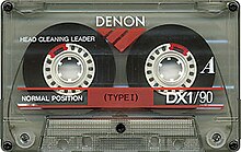 Denon DX1/90 audio cassette tape Denon dx1 90 c1.jpg