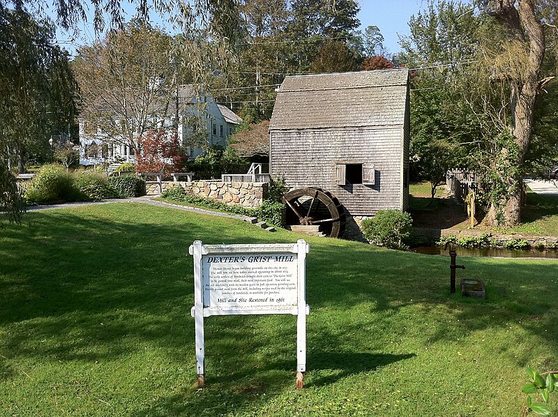 File:Dexter's Grist Mill in Sandwich, Massachusetts.jpg
