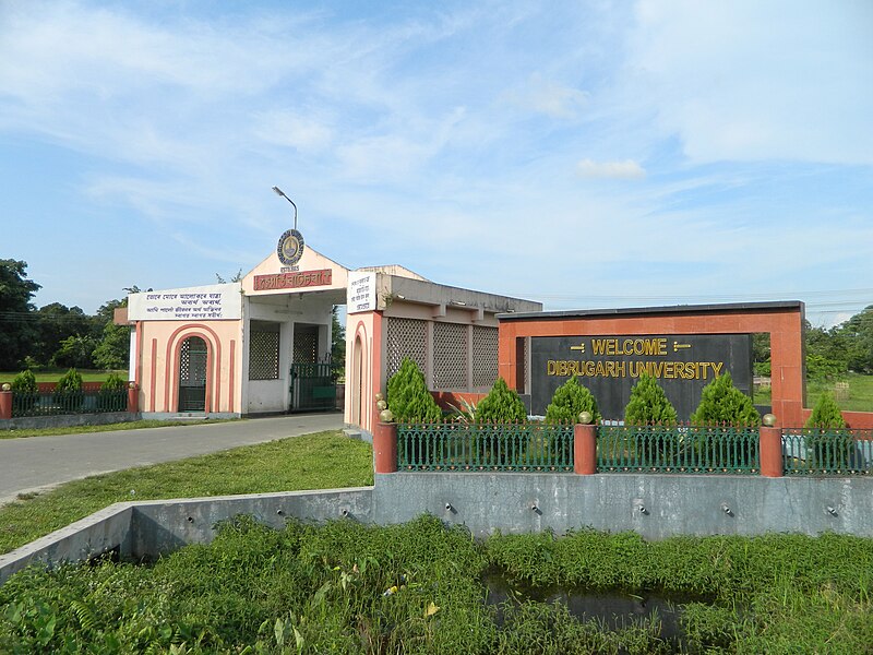 File:Dibrugarh University's entrance gate.jpg