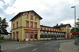 Diez Bahnhofsgebäude (Strassenseite)