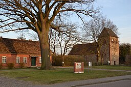Die Dorfkirche von Dorf Zechlin