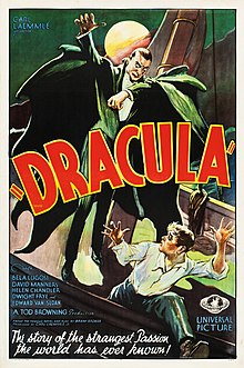 Drácula (póster de película de 1931 - Estilo F) .jpg