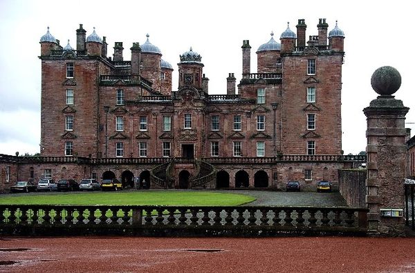 Drumlanrig Castle, Dumfries and Galloway - a seat of the Dukes of Buccleuch