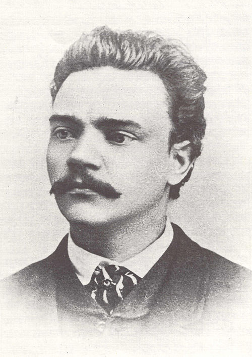 Dvořák aged 26 or 27 (1868)