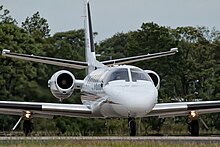 Citation II/SP (model 551) front view EC-KJR Cessna 551 Citation.jpg