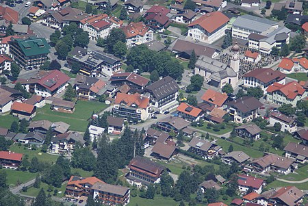 Ehrwald from Sonnenspitze