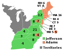 Mappa del collegio elettorale