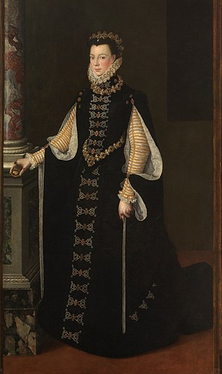 <i>Portrait of Elisabeth of Valois</i> Painting by Sofonisba Anguissola