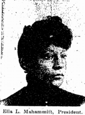 Ella Mahammitt in an issue of the Enterprise Ella Mahammitt - Enterprise - Saturday, April 4, 1896.png