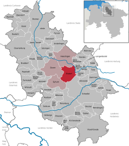 Poziția localității Elsdorf