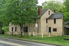 Emerson Wilcox House, 1742, Georgian style, served as a store, a post office and a tavern over time.