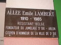 Allée Emile Lambert