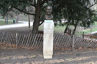 Emmerich Kálmán monument, Türkenschanzpark