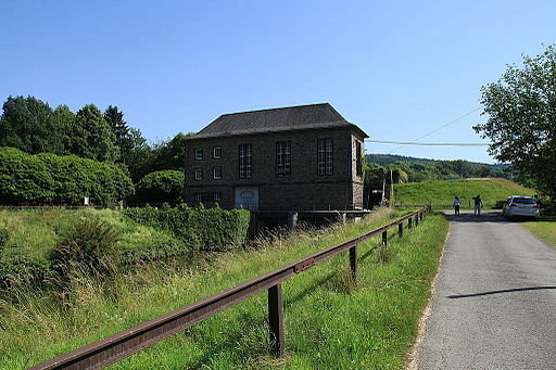 Engelskirchen - Am Weidenbach + Wasserkraftwerk Ehreshoven1 + Untergraben 03 ies