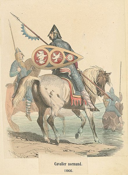 صورة:England Normand cavalier 1066 Vinkhuijzen.jpg