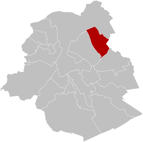 File:Evere Brussels-Capital Belgium Map.svg