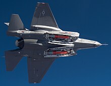 F-35A weapon bays with two B61 nuclear bombs and 2 AIM-120 AMRAAM F-35A with 2 B61-12 bombs.jpg