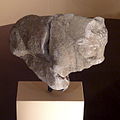 Stier-Skulptur; Grabbeigabe, 3. Jhdt.