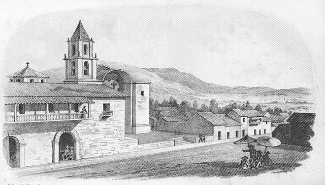 Vista do sul de Huanta em 1854