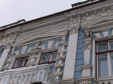Building in downtown Cluj