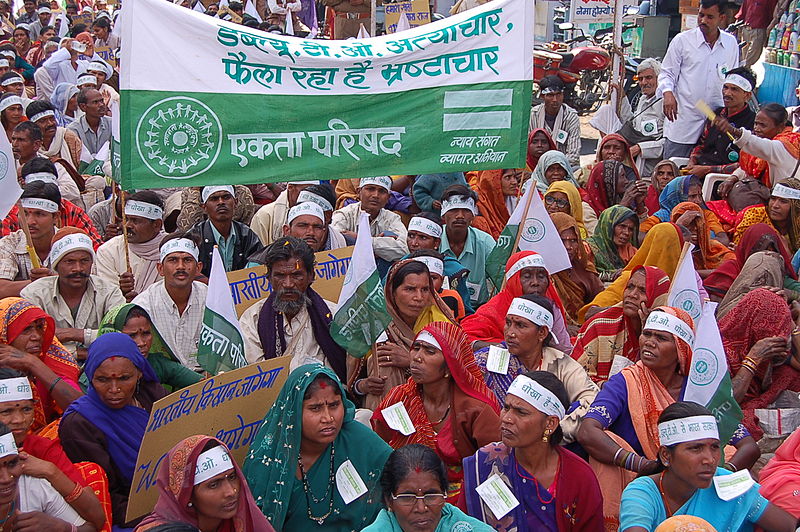 File:Farmers rally, Bhopal, India, 11-2005.jpg