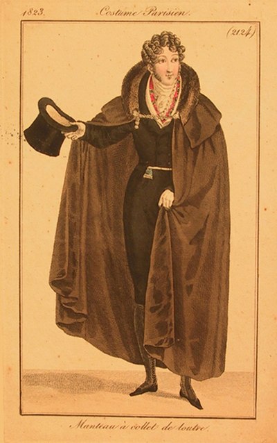 Fashion plate from Costume Parisien (1823)