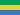 Drapeau : Gabon