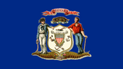 威斯康星州州旗 (1866–1913)