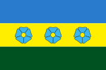 Flag of Yemilchyne raion.svg