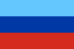 Flagge der Volksrepublik Lugansk