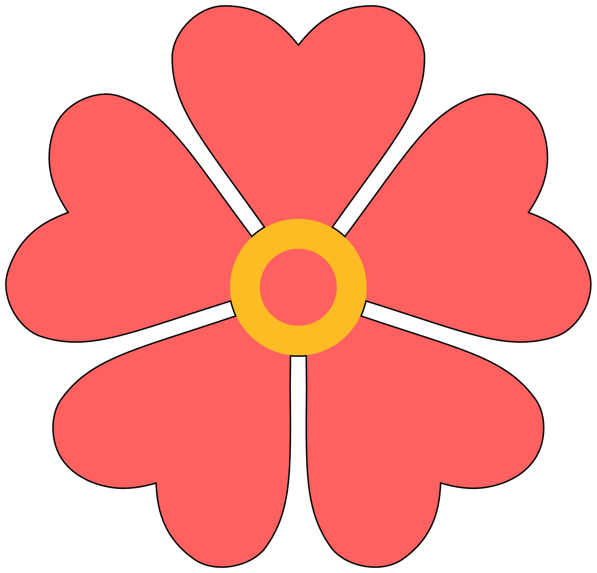File:Flower with heart-shaped petals.svg - Wikipedia