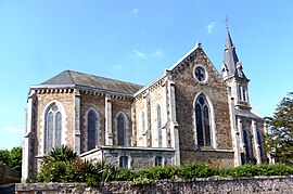 The church in Saint-Mars-d'Égrenne