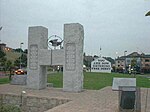På torget Free Derry Corner finns också ett minnes märke över Hungerstrejken i Nordirland 1981.