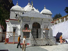 Gangotri temple.