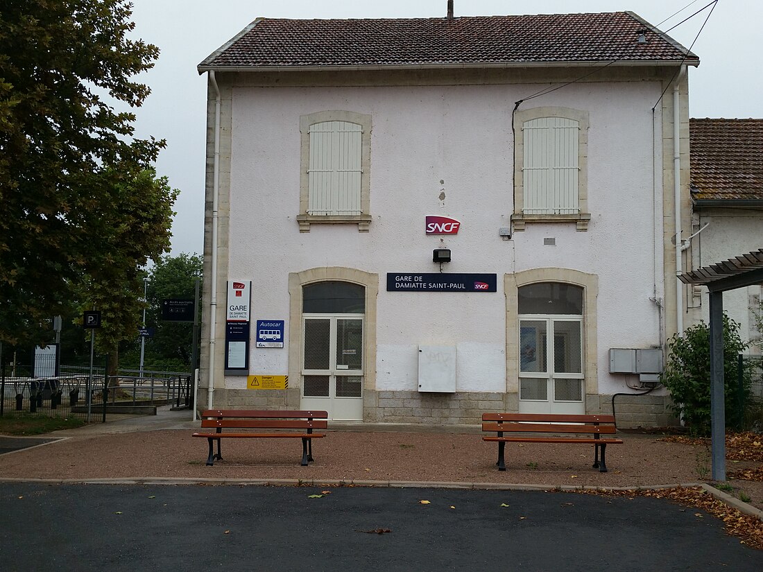 Gare de Damiatte - Saint-Paul