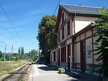 La stazione di Ginevra Eaux-Vives