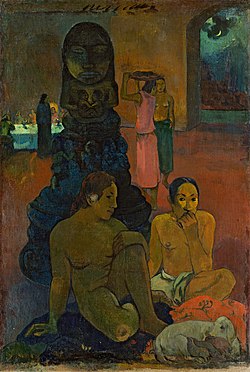 The Great Buddha (1899) by Paul Gauguin Gauguin Le grand Boudha.jpg