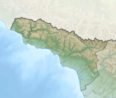 Location map Грузија Абхазија