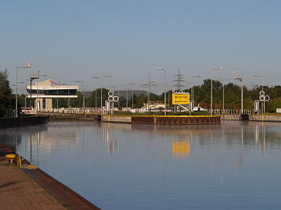 Schleuse Herne-Ost, Oberwasser