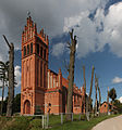 English: Church in Giławy. Polski: Kościół we wsi Giławy.