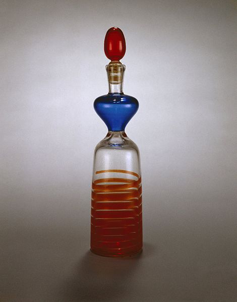 File:Gio Ponti. Bottle with Stopper, ca. 1949.jpg